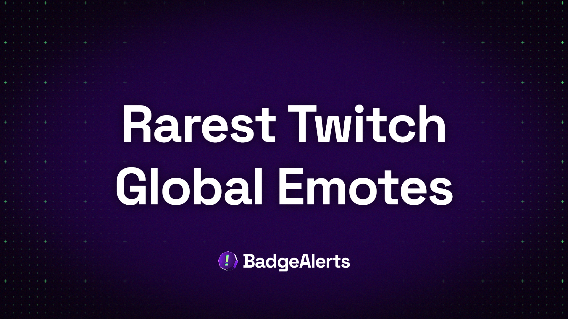 The Rarest Twitch Global Emotes and What Happened to Them
